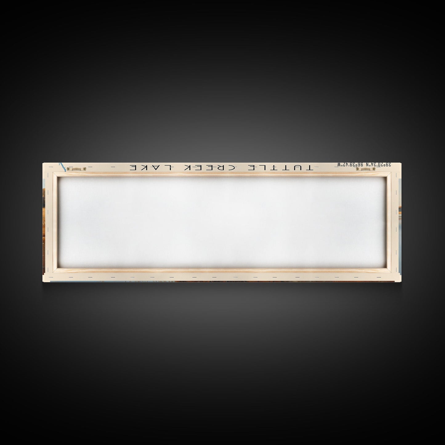 Tuttle Creek Lake Kansas Panoramic Wall Art, Framed Canvas Print, Lake House Decor, Travel Poster, Serene Landscape, Home Art