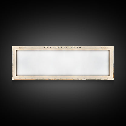 Alberobello Italy | Framed Travel Poster Canvas Print | Trendy Wall Art | Watercolor Painting | Living Room Art | Unique Art