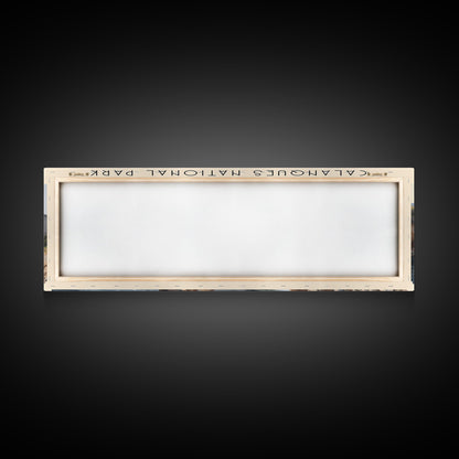 Calanques National Park COUNTRY | Framed Travel Poster Canvas Print | Trendy Wall Art | Watercolor Painting | Living Room Art | Unique Art