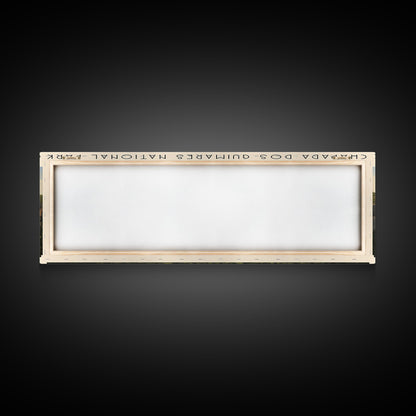 Chapada dos Guimarães National Park Framed Canvas Print Travel Poster | Wall Art | Home Decor | Gift For Travel Lover | Wall Hanging | Original Art