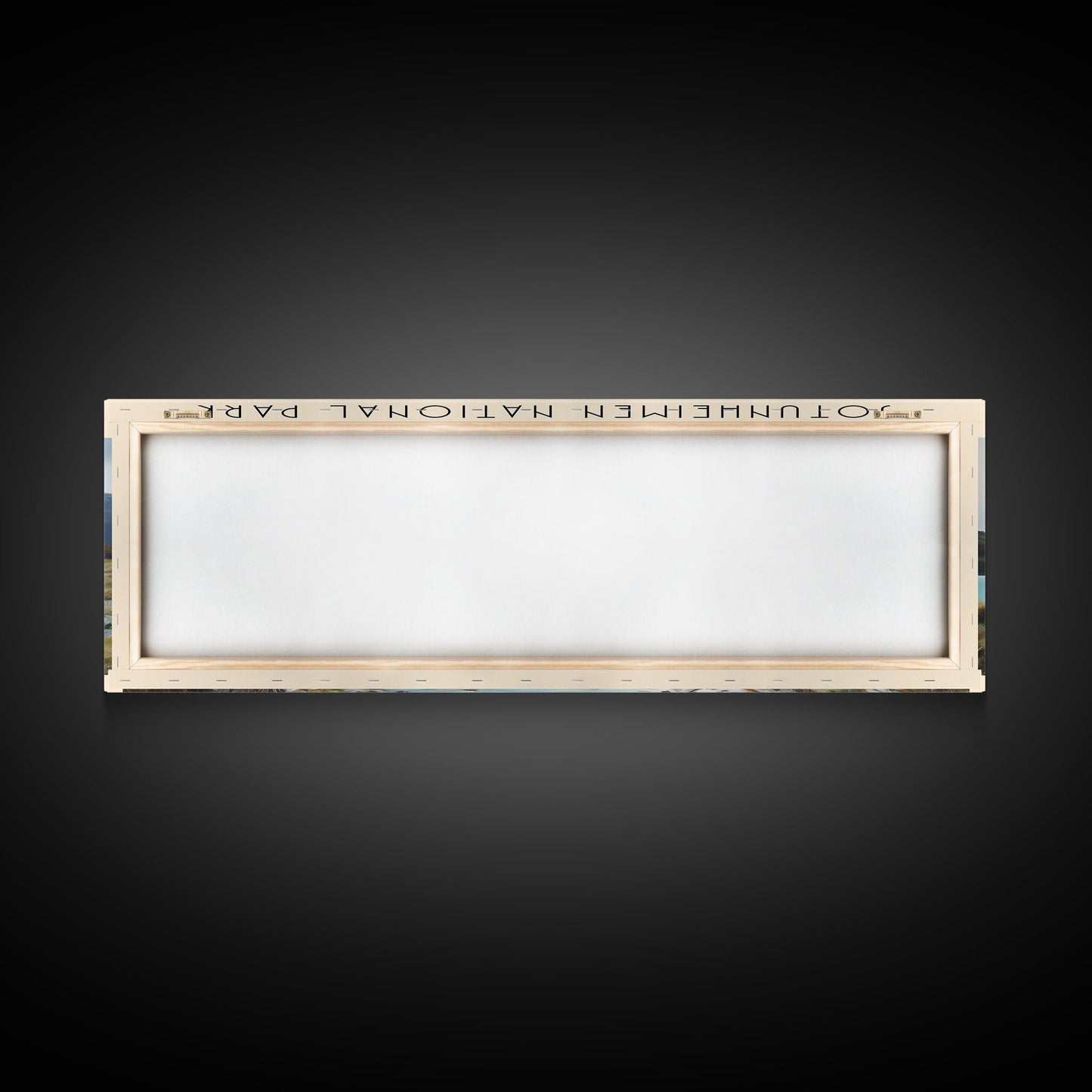 Jotunheimen National Park Framed Canvas Print Travel Poster | Wall Art | Home Decor | Gift For Travel Lover | Wall Hanging | Original Art