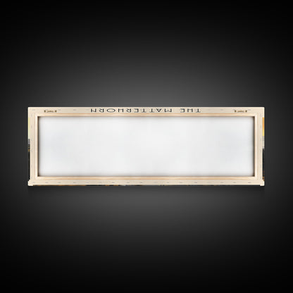 The Matterhorn Travel Poster Print, Framed Canvas Print, COUNTRY Travel Art, Wood Framed Art, Wall Hanging, Home Decor