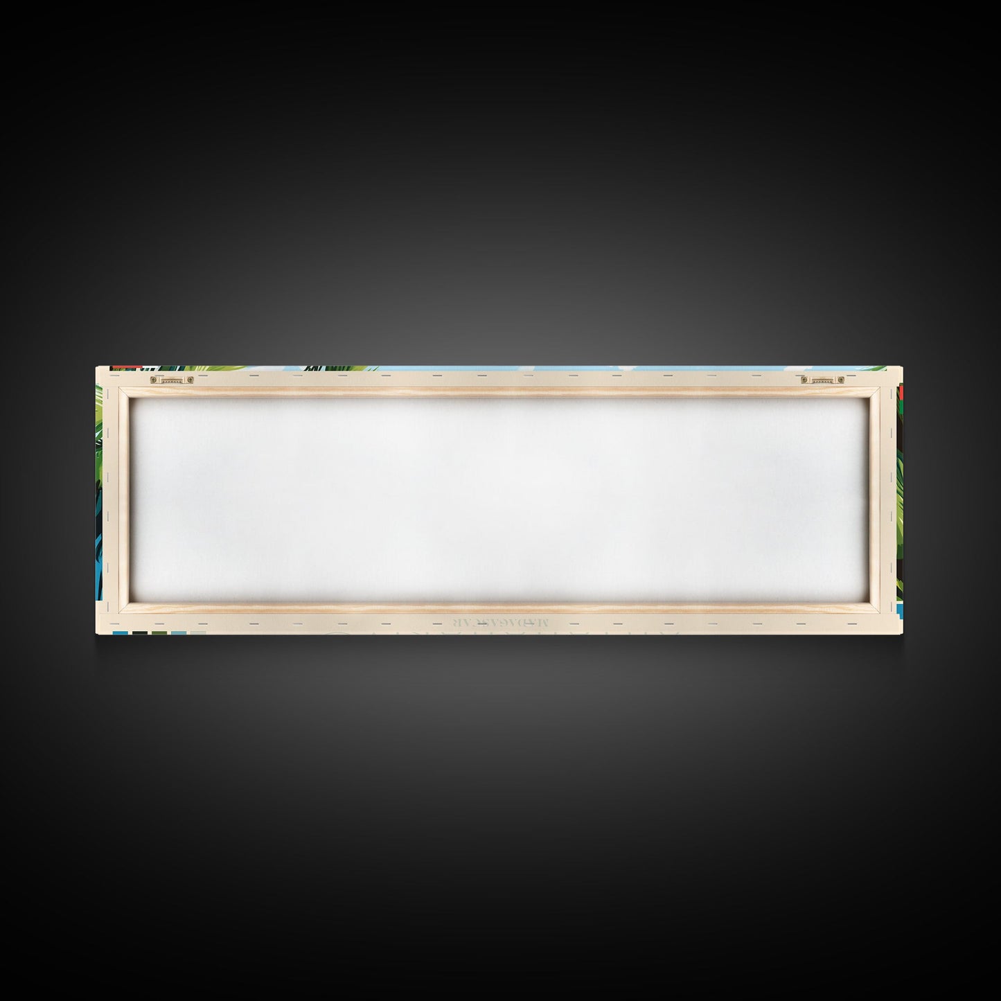 Antananarivo, Madagascar Panoramic Travel Poster Canvas Print, Antananarivo, Madagascar Painting, Madagascar Art, Antananarivo Panoramic Travel Art, Travel Painting