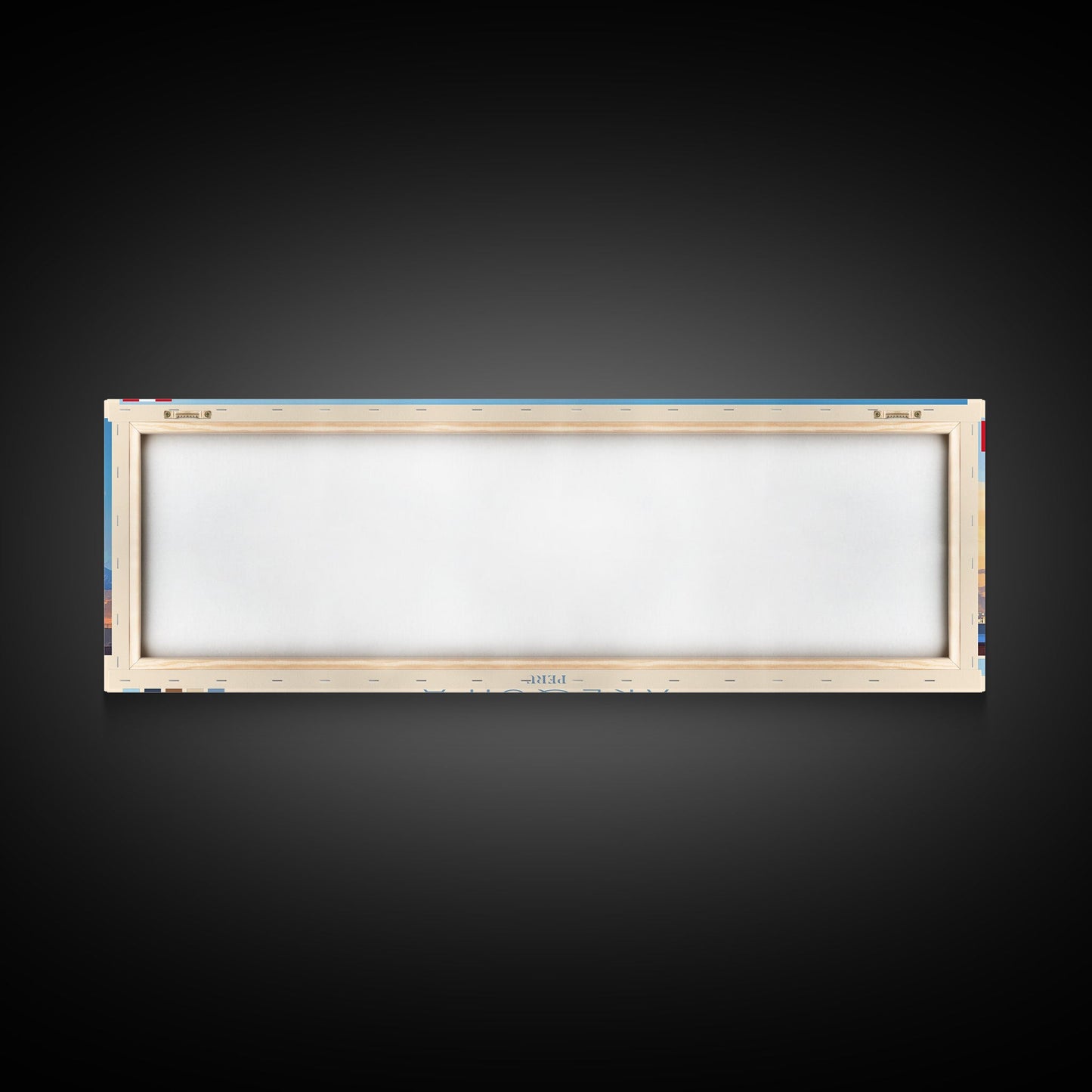 Arequipa, Peru Travel Poster Panoramic Canvas Print, Arequipa, Peru Painting, Peru Art, Arequipa Travel Art, Guest Room Painting