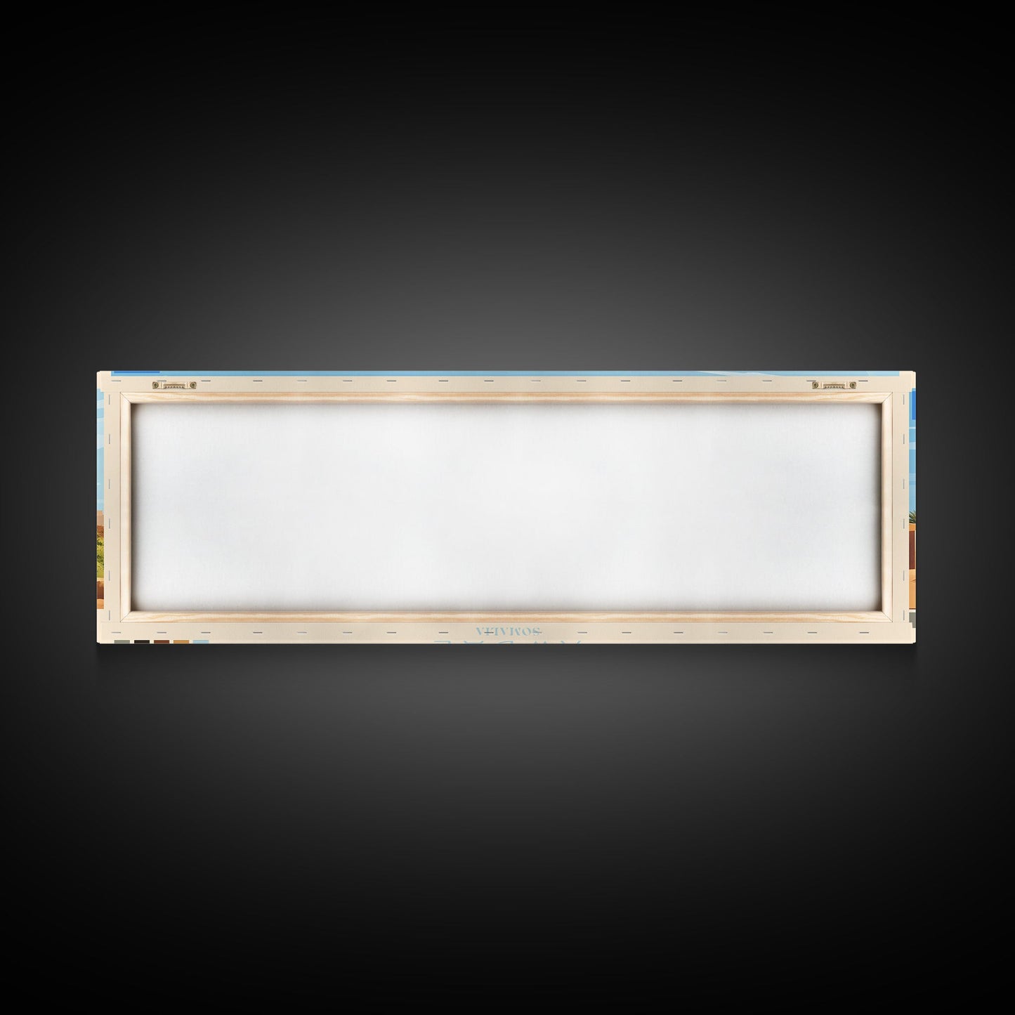 Awdal, Somalia Panoramic Travel Poster Canvas Print, Awdal, Somalia Painting, Somalia Art, Awdal Panoramic Travel Art, Travel Painting