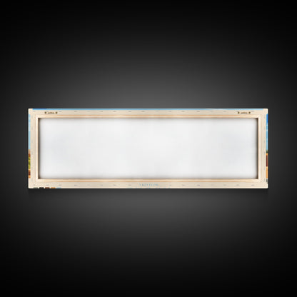 Awdal, Somalia Panoramic Travel Poster Canvas Print, Awdal, Somalia Painting, Somalia Art, Awdal Panoramic Travel Art, Travel Painting