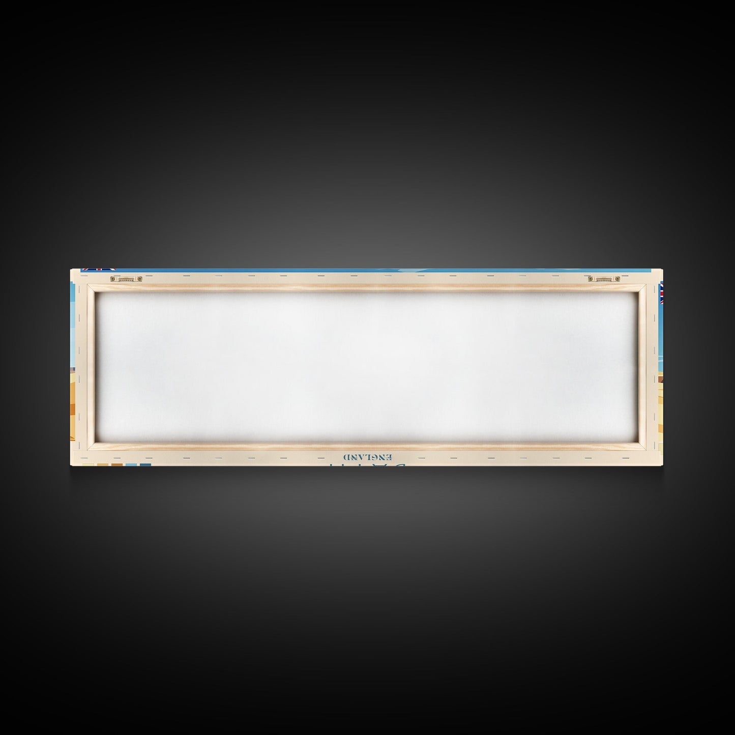 Panoramic Travel Poster Bath, England Canvas Print, Bath, England Painting, England Art, Bath Travel Art, Guest Room Painting