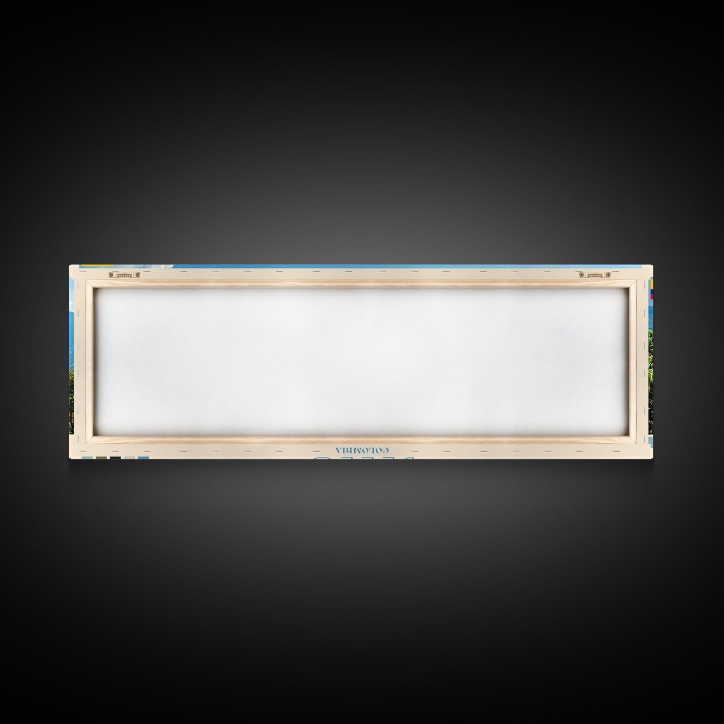 Bello, Colombia Panoramic Travel Poster Canvas Print, Bello, Colombia Painting, Colombia Art, Bello Panoramic Travel Art, Travel Painting