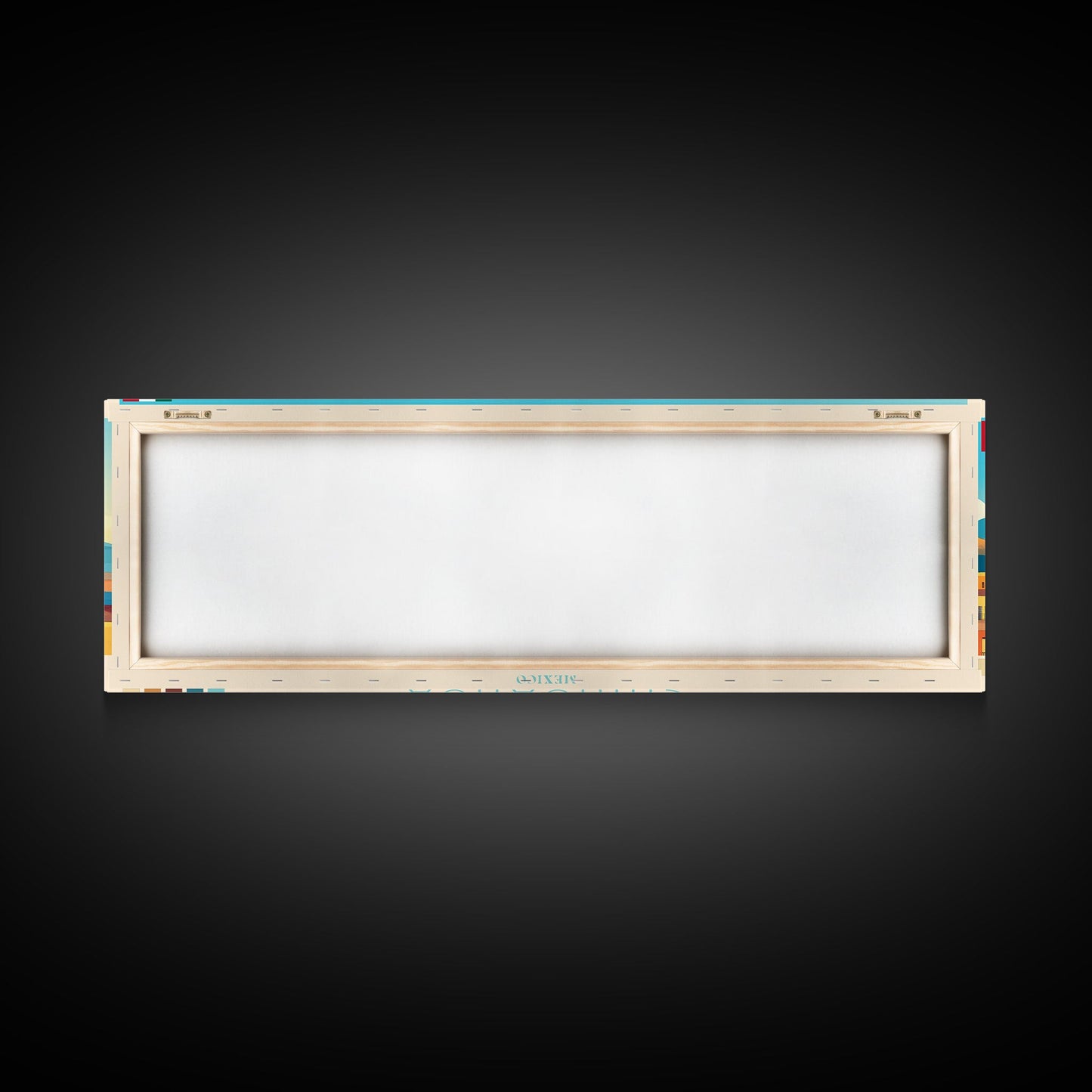 Chihuahua, Mexico Panoramic Travel Poster Canvas Print, Chihuahua, Mexico Painting, Mexico Art, Chihuahua Panoramic Travel Art, Travel Painting