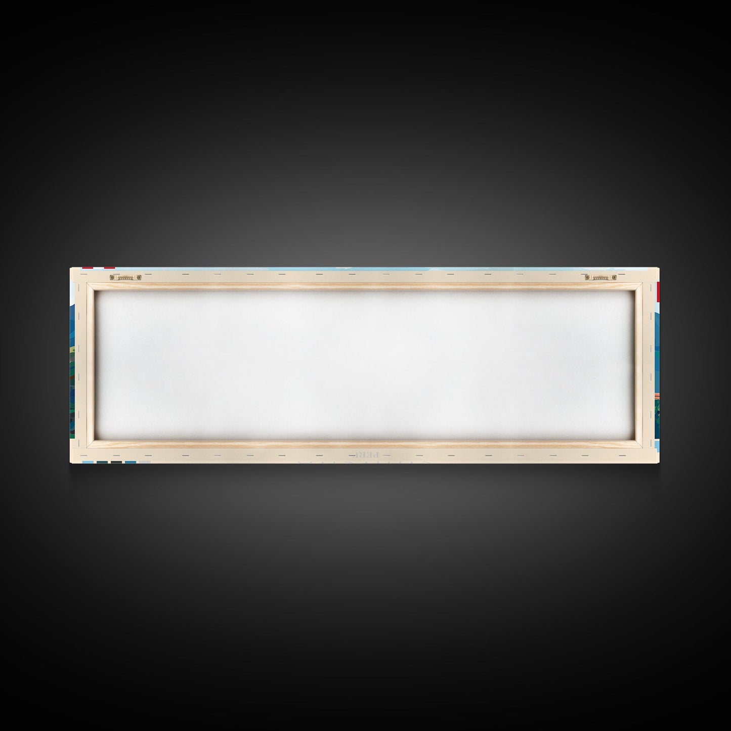 Chincha, Peru Travel Poster Panoramic Canvas Print, Chincha, Peru Painting, Peru Art, Chincha Travel Art, Guest Room Painting