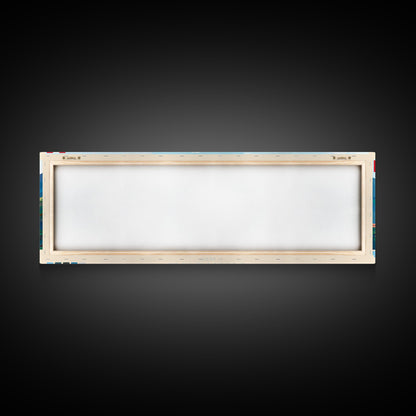 Chincha, Peru Travel Poster Panoramic Canvas Print, Chincha, Peru Painting, Peru Art, Chincha Travel Art, Guest Room Painting