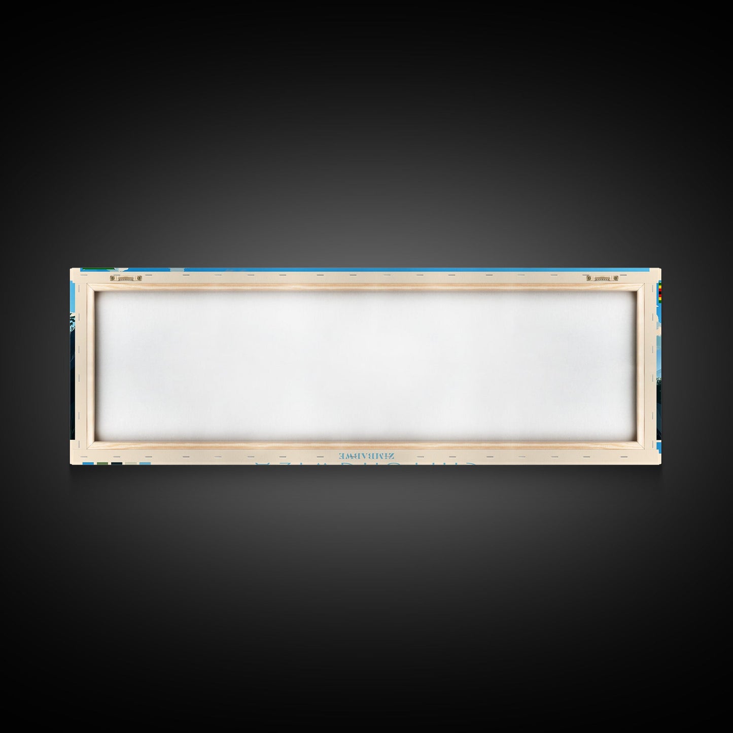 Chitungwiza, Zimbabwe Panoramic Travel Poster Canvas Print, Chitungwiza, Zimbabwe Painting, Zimbabwe Art, Chitungwiza Panoramic Travel Art, Travel Painting