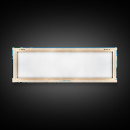 Chitungwiza, Zimbabwe Panoramic Travel Poster Canvas Print, Chitungwiza, Zimbabwe Painting, Zimbabwe Art, Chitungwiza Panoramic Travel Art, Travel Painting