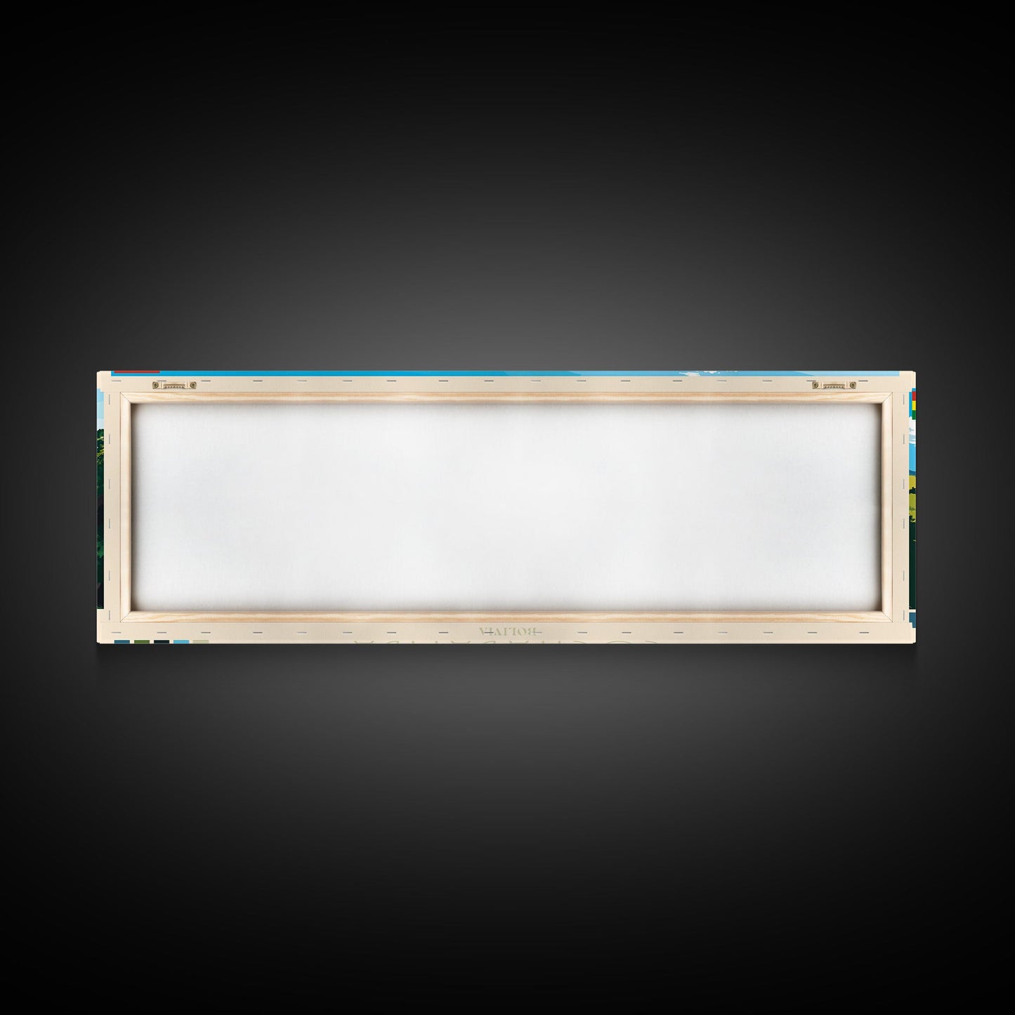 Cochabamba, Bolivia Panoramic Travel Poster Canvas Print, Cochabamba, Bolivia Painting, Bolivia Art, Cochabamba Travel Art, Living Room Painting