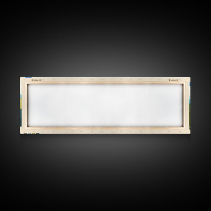 East Kilbride, Scotland Travel Poster Panoramic Canvas Print, East Kilbride, Scotland Painting, Scotland Art, East Kilbride Travel Art, Guest Room Painting