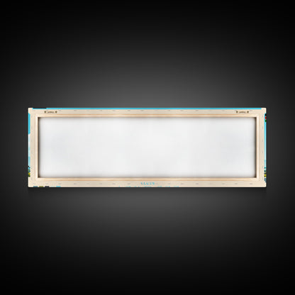 El-Obeid,  Sudan Travel Poster Panoramic Canvas Print, El-Obeid,  Sudan Painting,  Sudan Art, El-Obeid Travel Art, Guest Room Painting