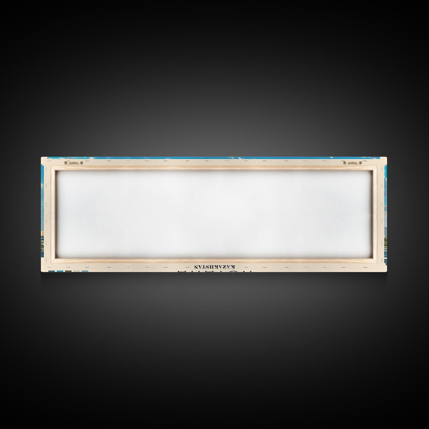 Astana, Kazakhstan Panoramic Canvas Print, Astana, Kazakhstan Painting, Kazakhstan Art, Astana Travel Poster, Travel Art, Vacation Gift