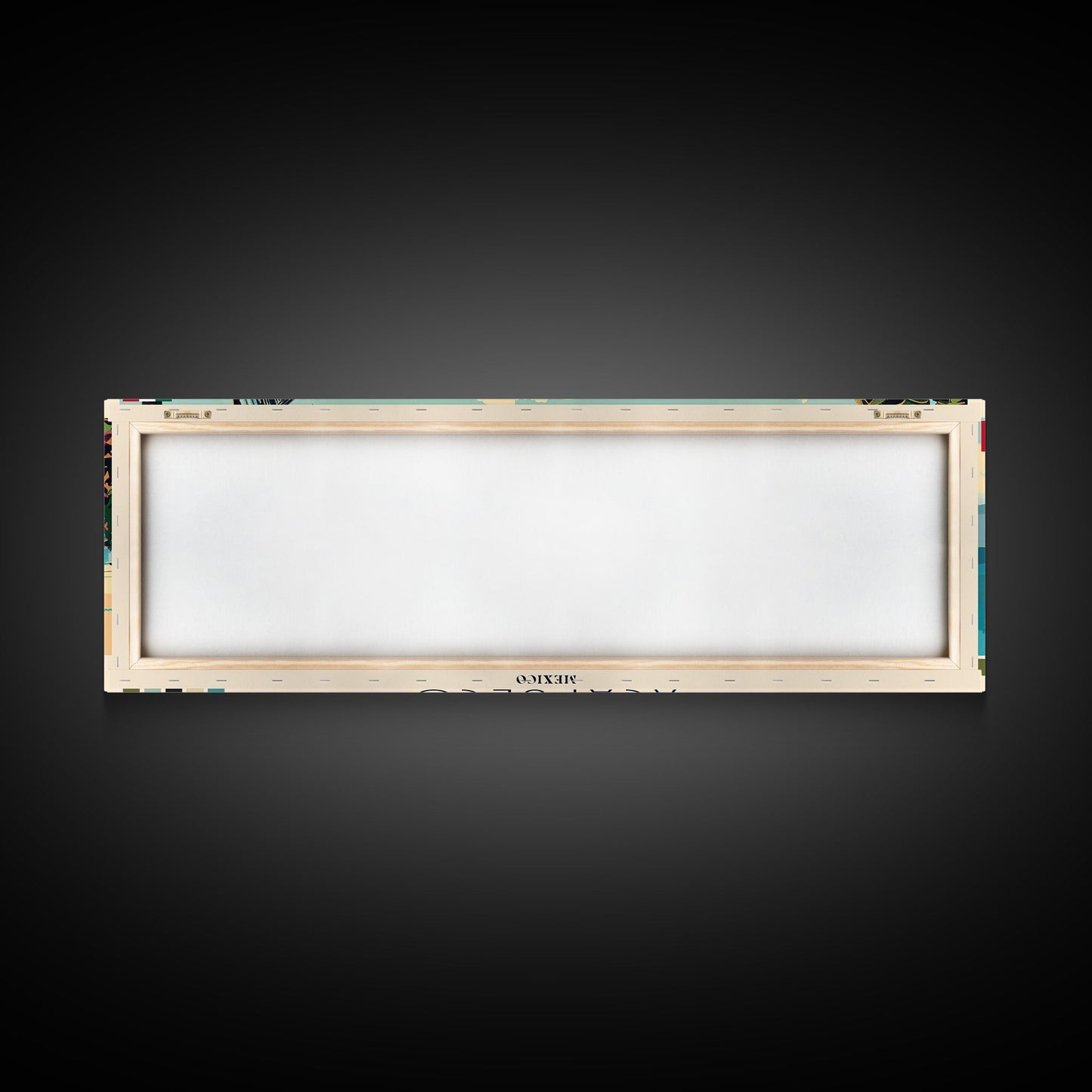 Acapulco, Mexico Panoramic Canvas Print, Acapulco, Mexico Painting, Mexico Art, Acapulco Travel Poster, Travel Art, Guest Room Painting