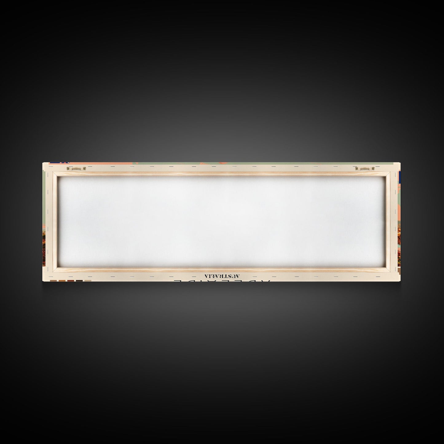 Adelaide, Australia Panoramic Canvas Print, Adelaide, Australia Painting, Australia Art, Adelaide Travel Poster, Travel Art, Guest Room Painting