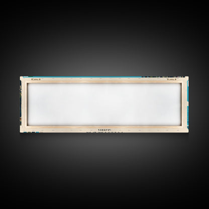 Annaba, Algeria Panoramic Canvas Print, Annaba, Algeria Painting, Algeria Art, Annaba Travel Poster, Travel Art, Vacation Gift