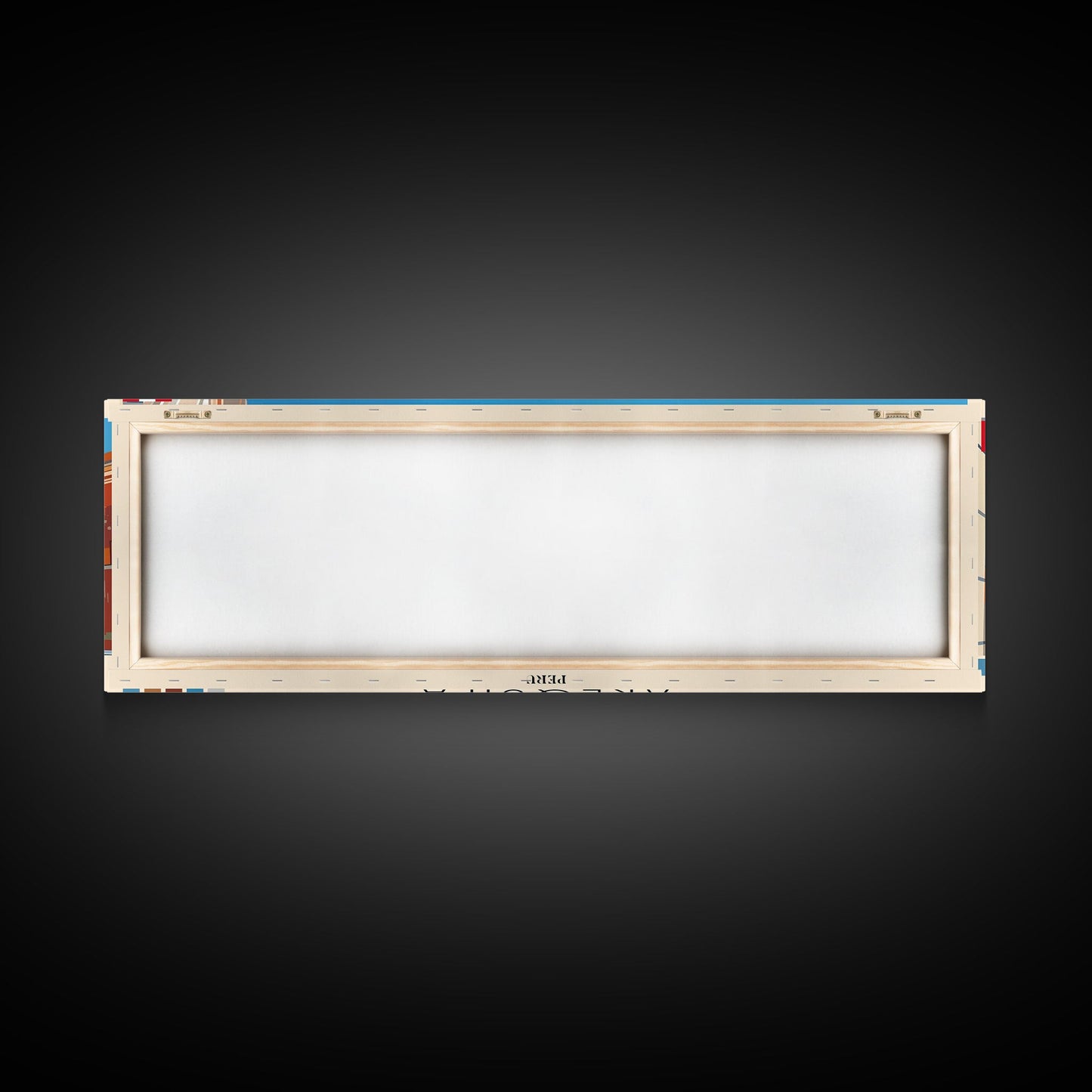 Arequipa, Peru Panoramic Canvas Print, Arequipa, Peru Painting, Peru Art, Arequipa Travel Poster, Travel Art, Guest Room Painting