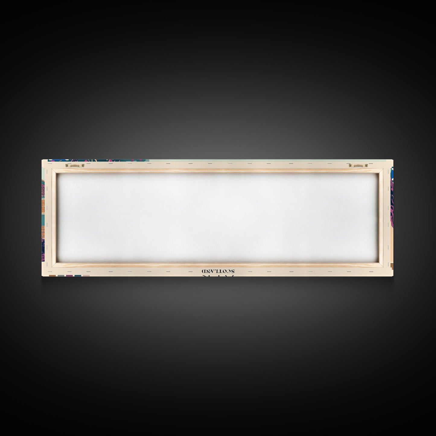 Ayr, Scotland Panoramic Canvas Print, Ayr, Scotland Painting, Scotland Art, Ayr Travel Poster, Travel Art, Guest Room Painting