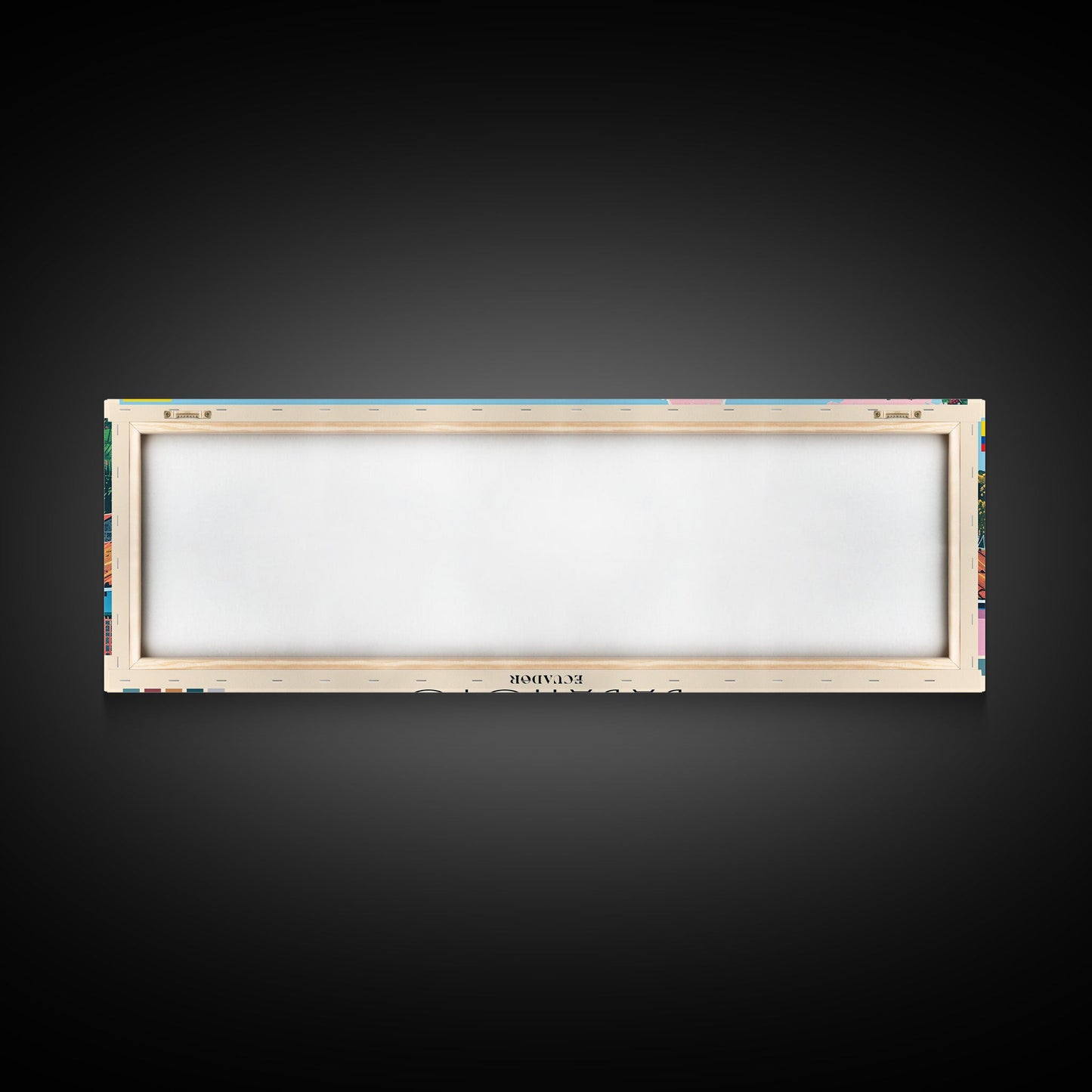 Babahoyo, Ecuador Panoramic Canvas Print, Babahoyo, Ecuador Painting, Ecuador Art, Babahoyo Travel Poster, Travel Art, Vacation Gift