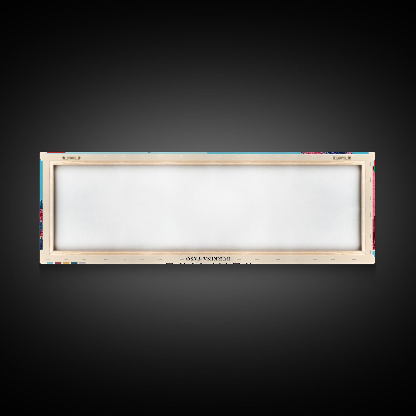 Banfora, Burkina Faso Panoramic Canvas Print, Banfora, Burkina Faso Painting, Burkina Faso Art, Banfora Travel Poster, Travel Art, Guest Room Painting