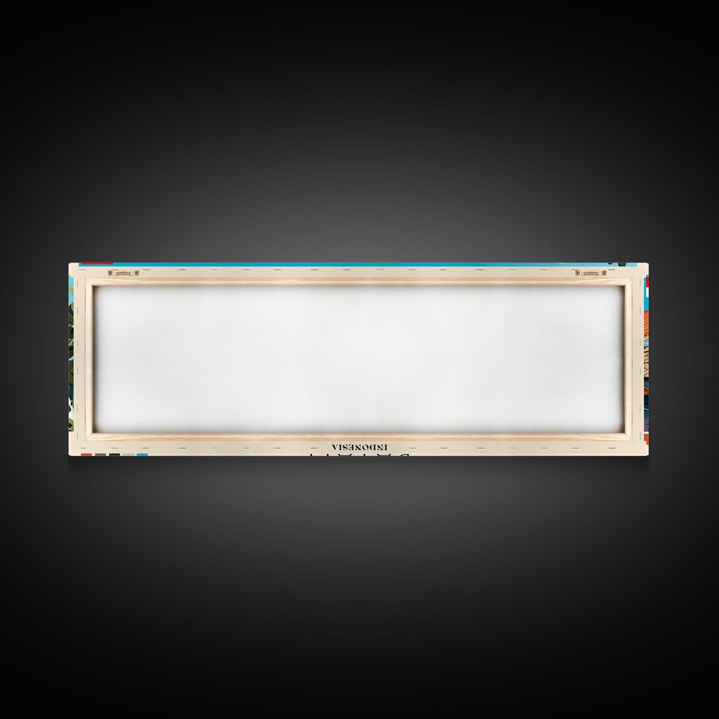 Batam, Indonesia Panoramic Canvas Print, Batam, Indonesia Painting, Indonesia Art, Batam Travel Poster, Travel Art, Vacation Gift