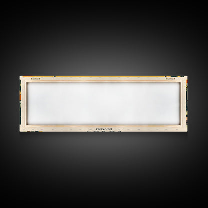 Bogor, Indonesia Panoramic Canvas Print, Bogor, Indonesia Painting, Indonesia Art, Bogor Travel Poster, Travel Art, Vacation Gift