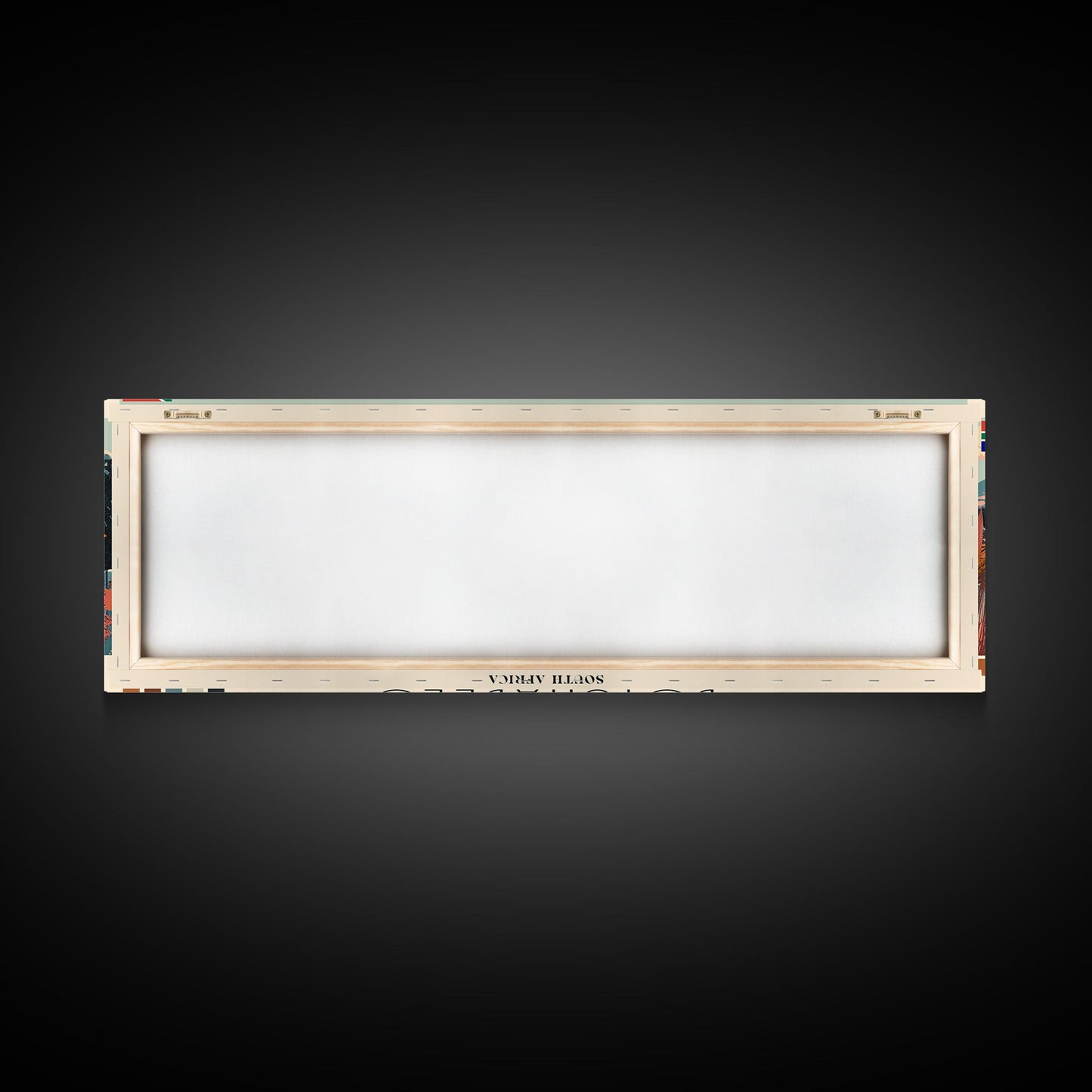 Botshabelo, South Africa Panoramic Canvas Print, Botshabelo, South Africa Painting, South Africa Art, Botshabelo Travel Poster, Travel Art, Guest Room Painting