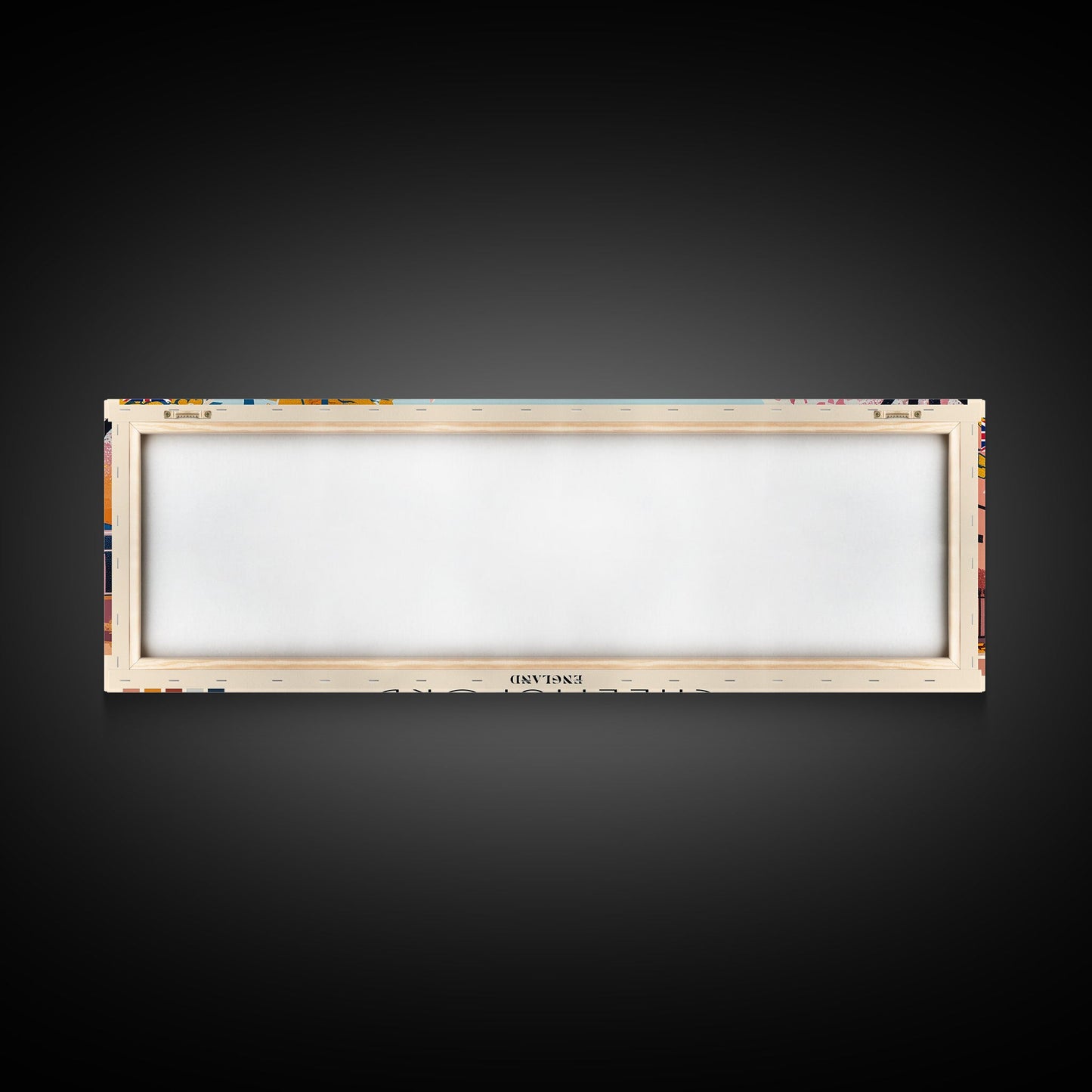 Chelmsford, England Panoramic Canvas Print, Chelmsford, England Painting, England Art, Chelmsford Travel Poster, Travel Art, Guest Room Painting