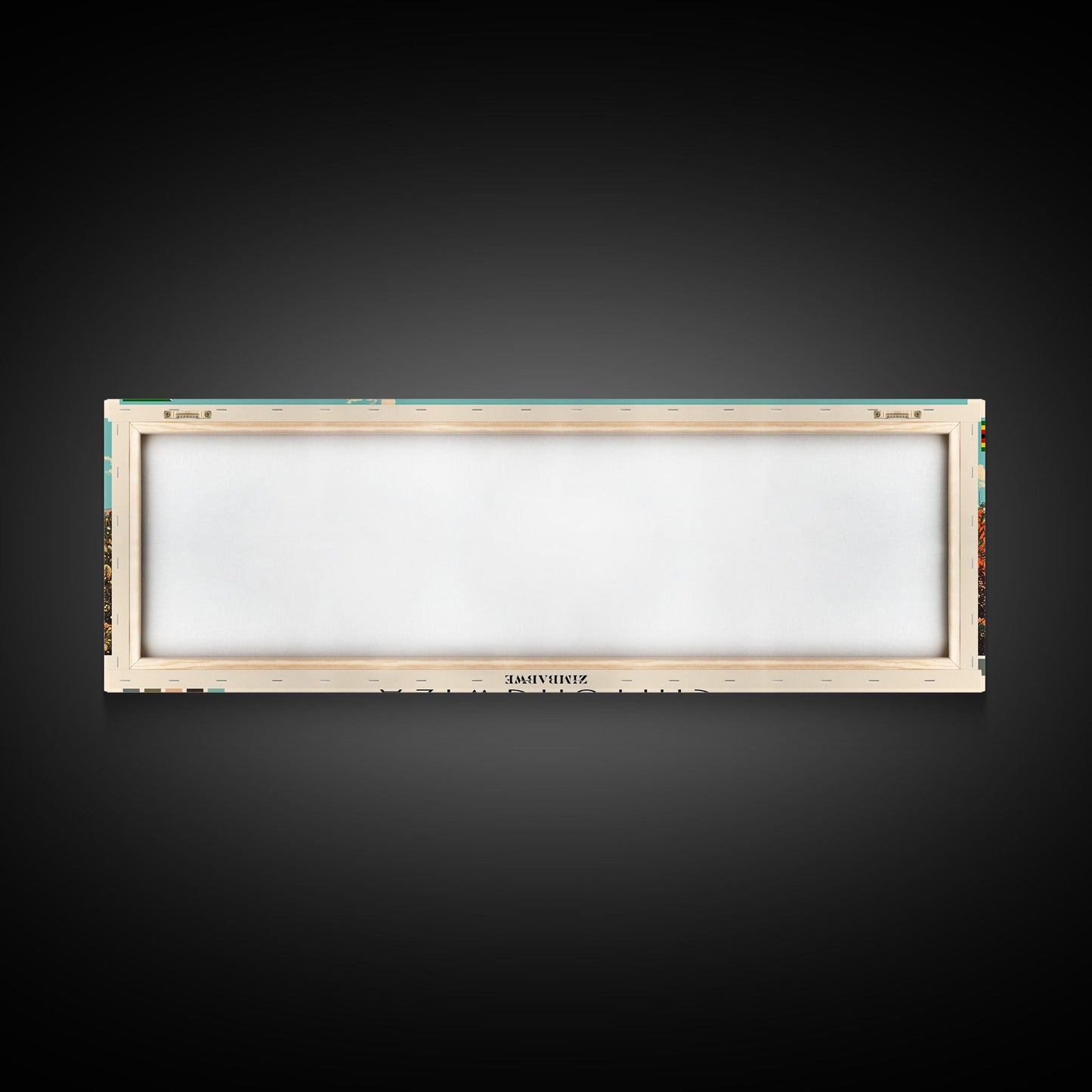 Chitungwiza, Zimbabwe Panoramic Canvas Print, Chitungwiza, Zimbabwe Painting, Zimbabwe Art, Chitungwiza Travel Poster, Travel Art, Vacation Gift