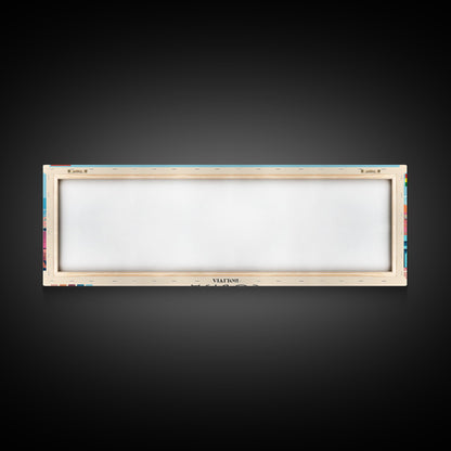 Cobija, Bolivia Panoramic Canvas Print, Cobija, Bolivia Painting, Bolivia Art, Cobija Travel Poster, Travel Art, Vacation Gift