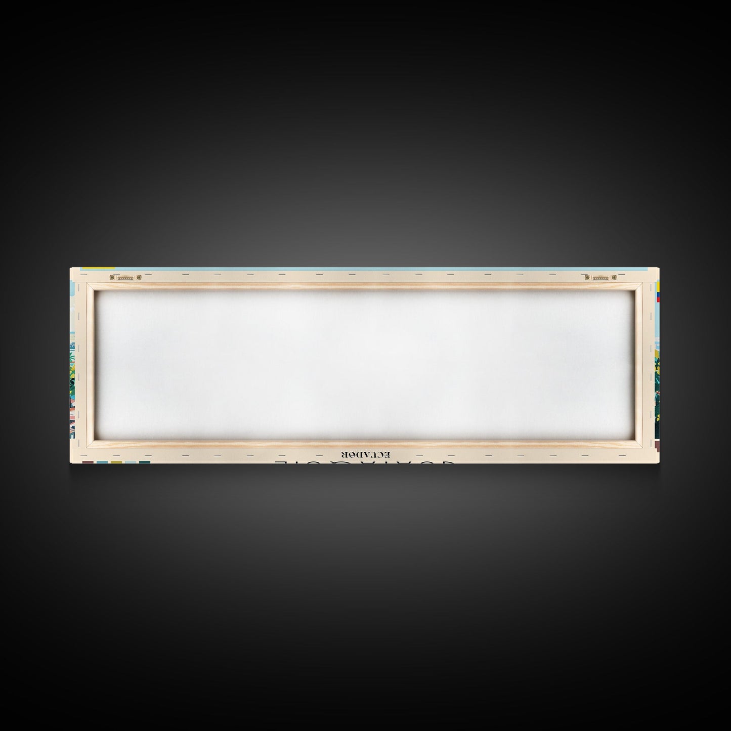 Guayaquil, Ecuador Panoramic Canvas Print, Guayaquil, Ecuador Painting, Ecuador Art, Guayaquil Travel Poster, Travel Art, Vacation Gift