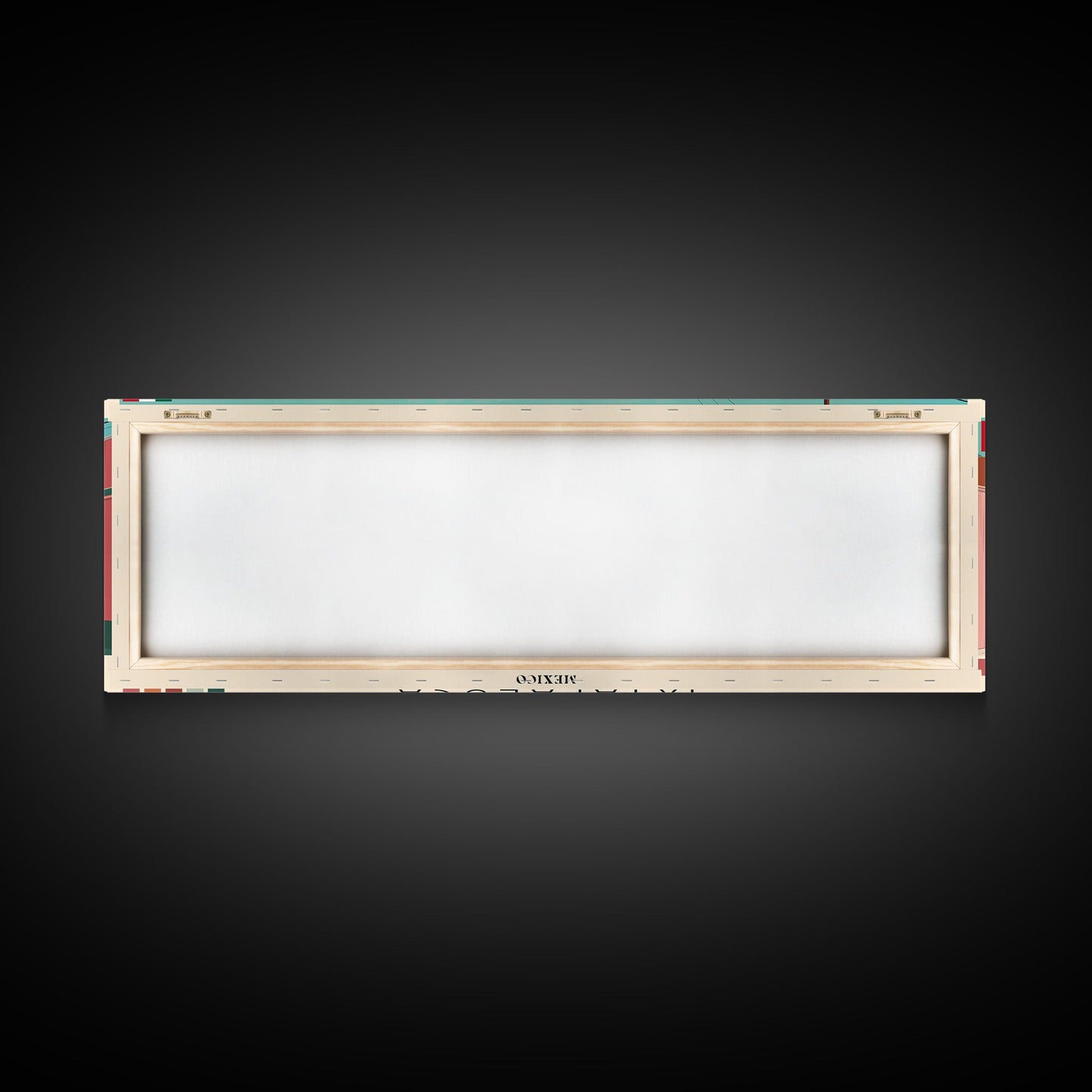 Ixtapaluca, Mexico Panoramic Canvas Print, Ixtapaluca, Mexico Painting, Mexico Art, Ixtapaluca Travel Poster, Travel Art, Living Room Painting