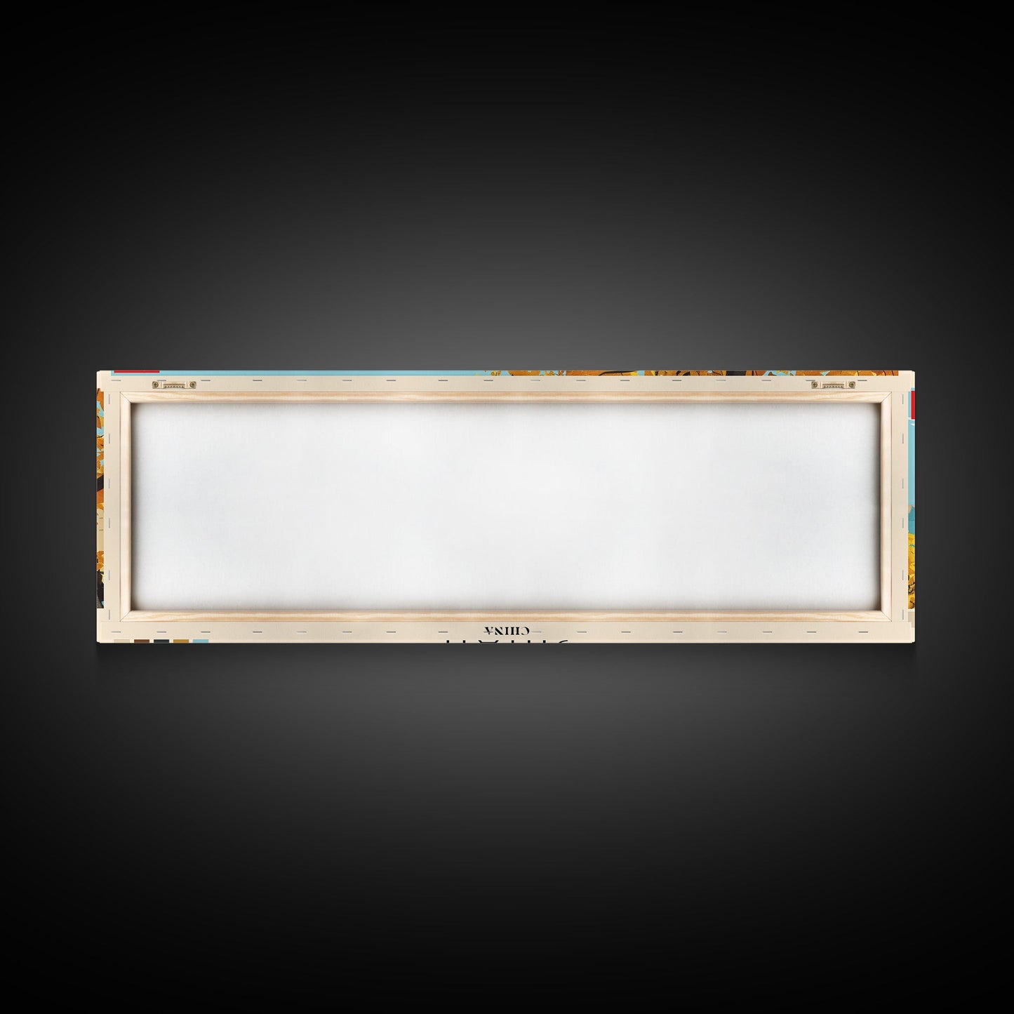 Jinan, China Panoramic Canvas Print, Jinan, China Painting, China Art, Jinan Travel Poster, Travel Art, Housewarming Gift