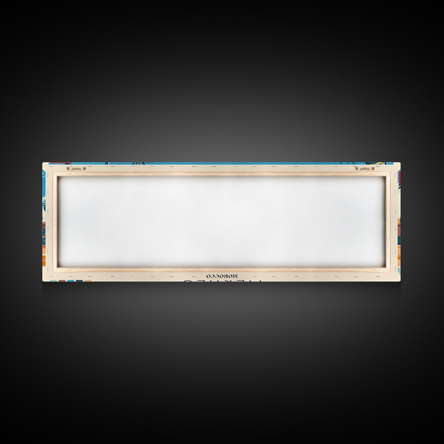 Meknes, Morocco Panoramic Canvas Print, Meknes, Morocco Painting, Morocco Art, Meknes Travel Poster, Travel Art, Guest Room Painting