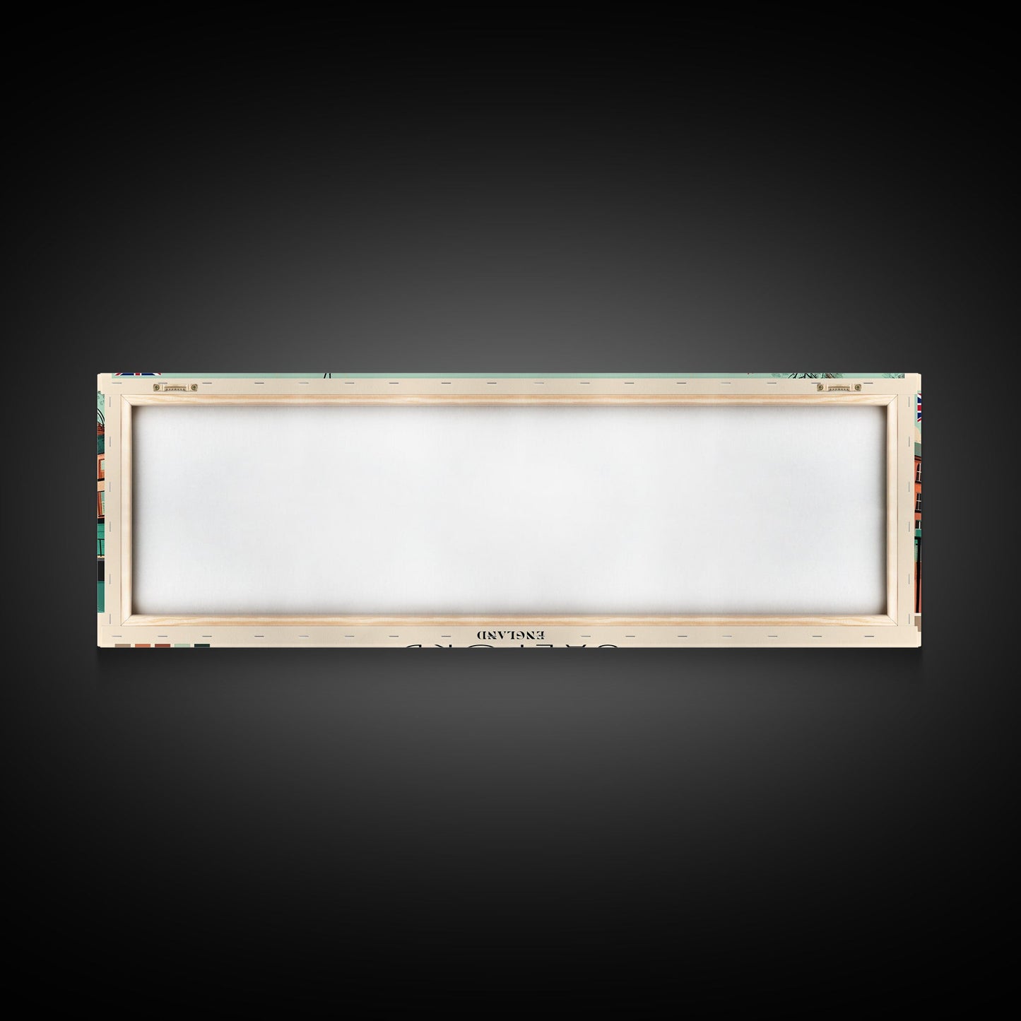 Salford, England Panoramic Canvas Print, Salford, England Painting, England Art, Salford Travel Poster, Travel Art, Guest Room Painting