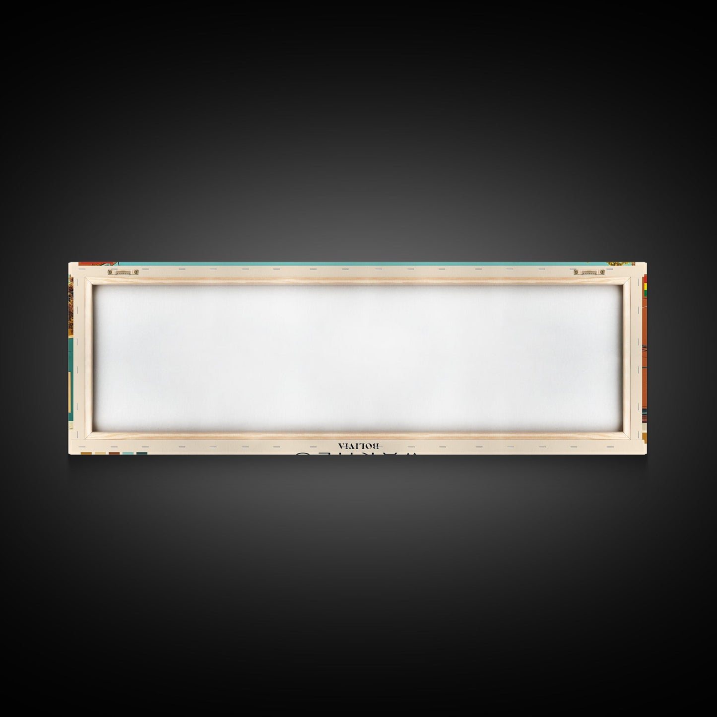 Warnes, Bolivia Panoramic Canvas Print, Warnes, Bolivia Painting, Bolivia Art, Warnes Travel Poster, Travel Art, Living Room Painting