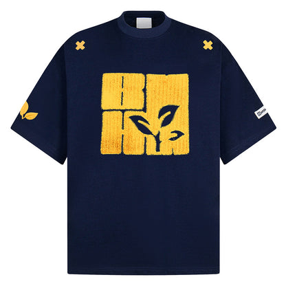 Original  Embroidered T-Shirt Unisex Short Sleeve Half Sleeve