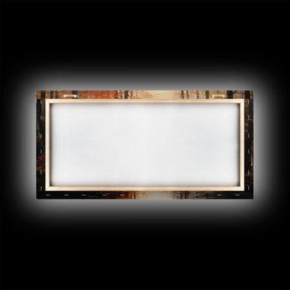 Fall Centerpiece Landscape Painting Canvas Print, Autumn Decor, Fall Centerpiece, Fall Home Decor, Fall Wall Decor, Fall Home Decor