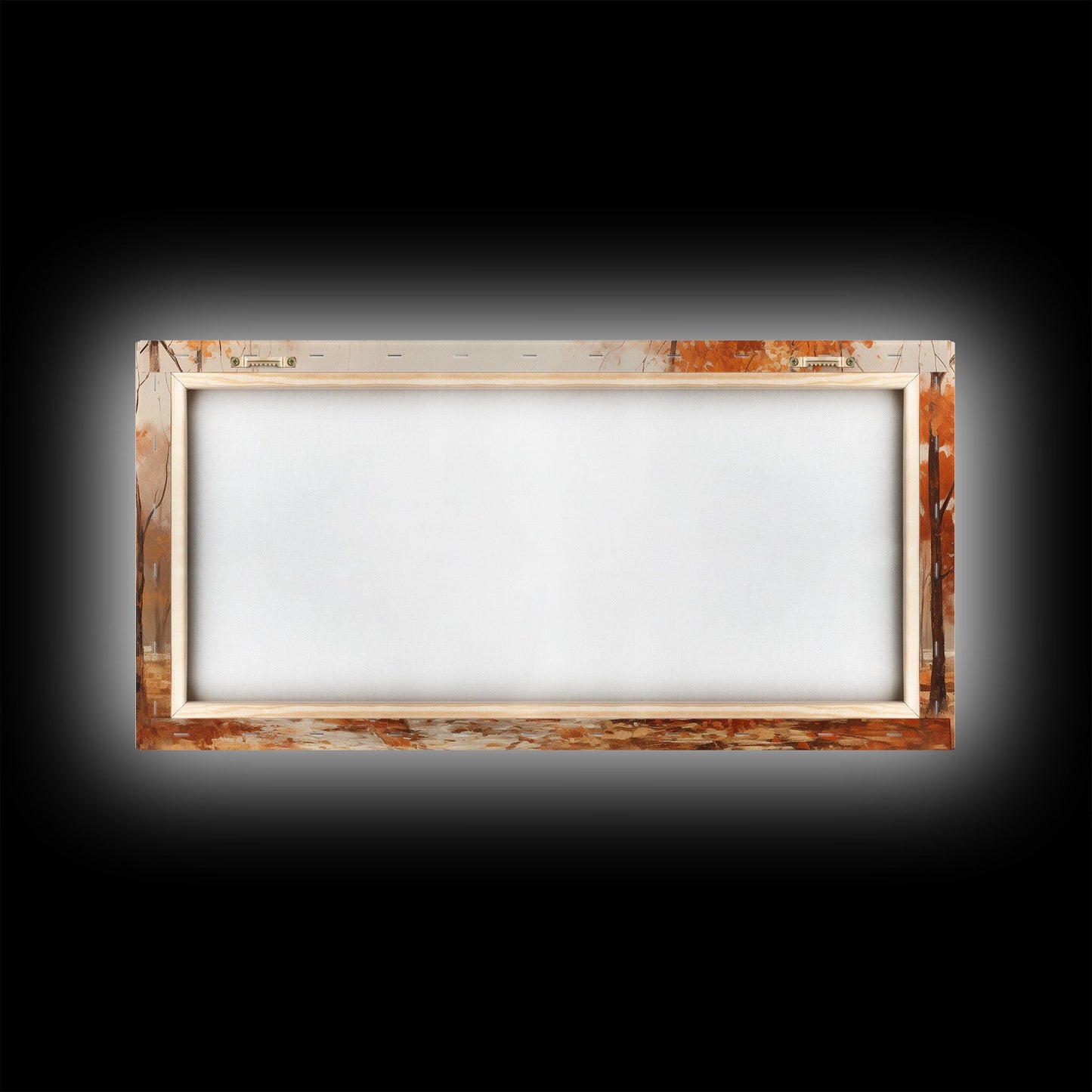 Seasonal Decor, Fall Centerpiece Landscape Painting Canvas Print, Autumn Decor, Fall Centerpiece, Fall Home Decor, Fall Farmhouse Wall Decor