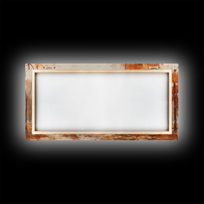 Seasonal Decor, Fall Centerpiece Landscape Painting Canvas Print, Autumn Decor, Fall Centerpiece, Fall Home Decor, Fall Farmhouse Wall Decor