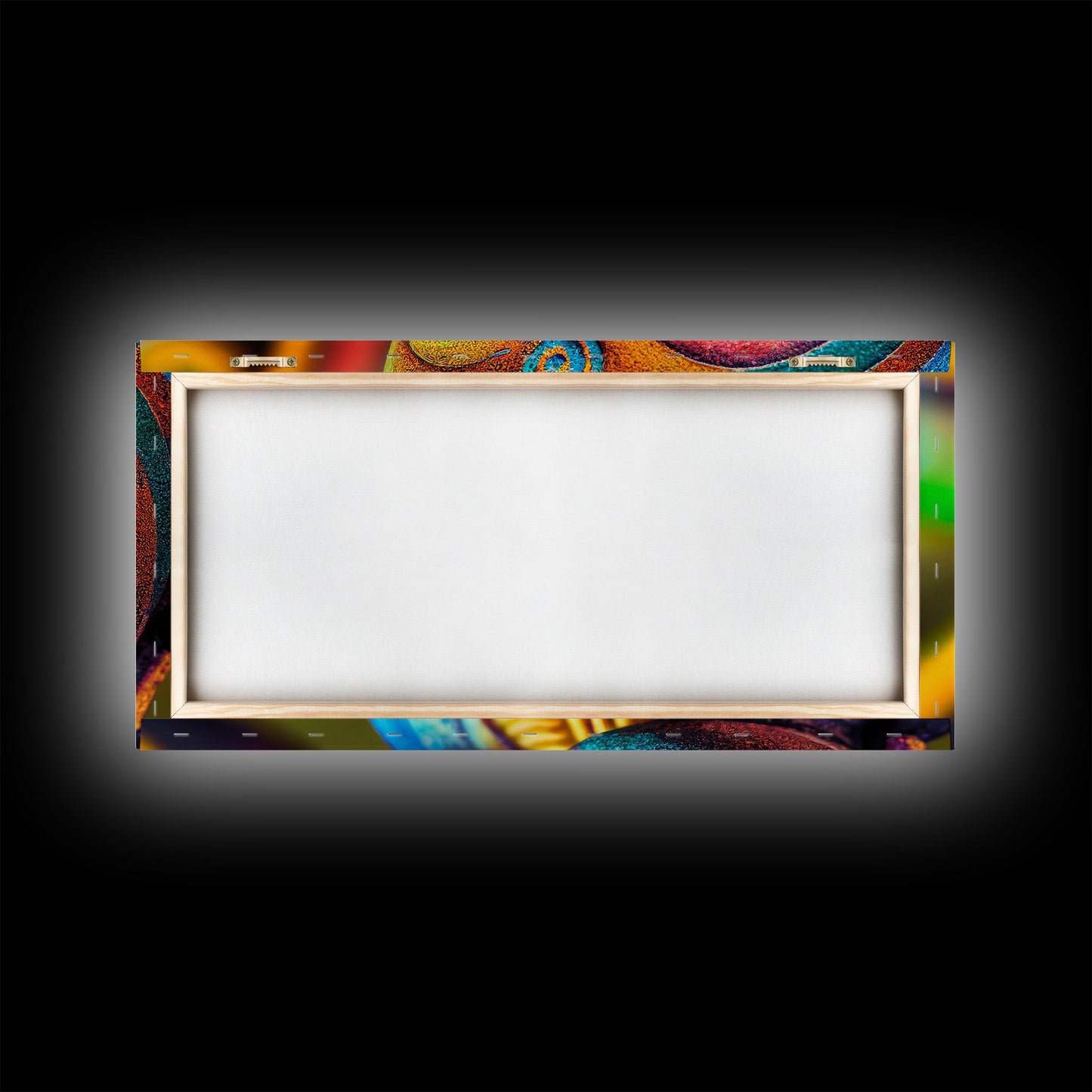 Colorful Buddha Canvas Wall Art, Framed Canvas Print, Buddhism Print, Yoga, Zen Wall Art, Buddha Decor