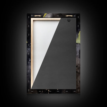 Lemon Wall Decor, Food Art, Fruit Wall Art, Kitchen Wall Art, Minimalist Wall Art, Wall Decor, Canvas Print, Wall Art, Framed Canvas Art