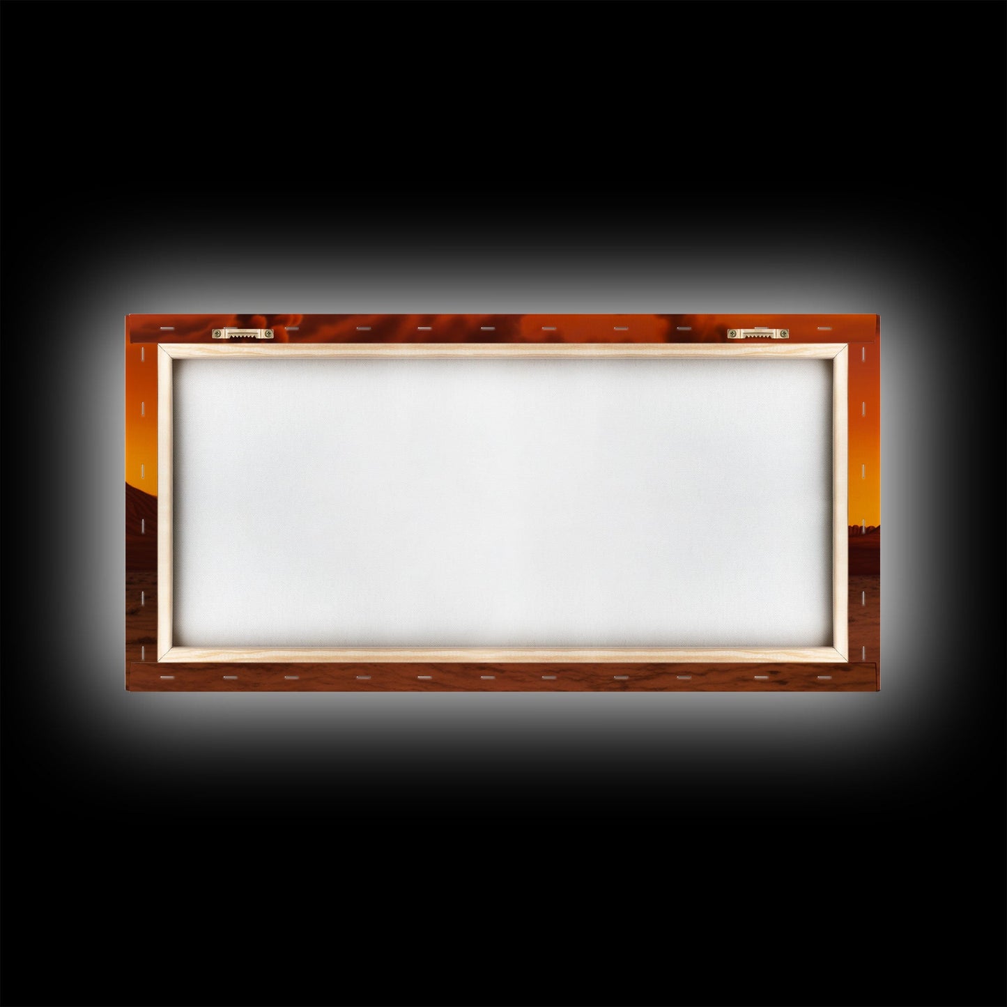 Chevy Classic Car Wall Decor, Retro Car Wall Decor, Desert Landscape Art, Panoramic Wall Decor, Canvas Print, Wall Art, Framed Canvas Art