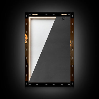 Halloween Wall Art, Spooky Room Decor, Horror Decor, Creepy Art, Ghost Art, Dark Fantasy, Canvas Print, Wall Art, Vertical Print, Room Decor