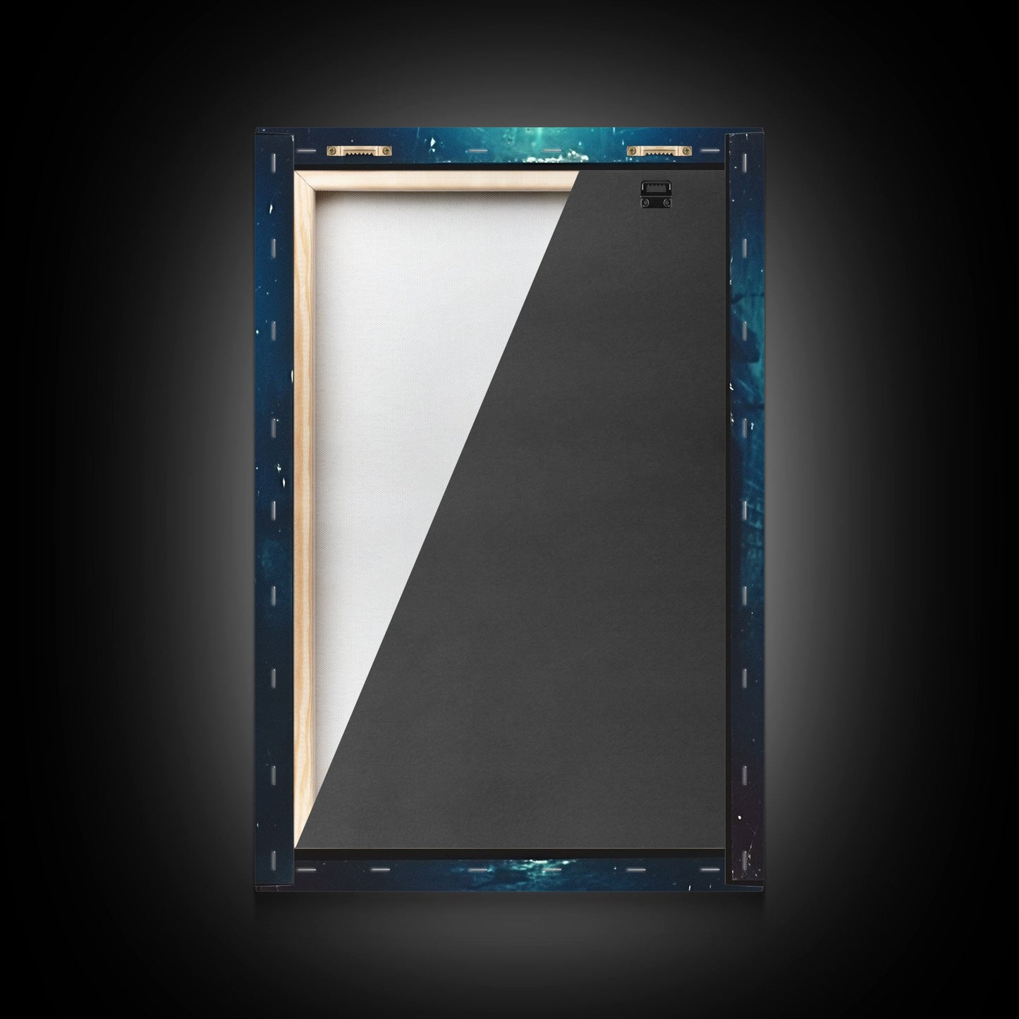 Abandoned Building, Spooky Art Print, Horror Home Decor, Canvas Print, Wall Hanging, Portrait Art, Anniversary Gift, Tiny House Decor