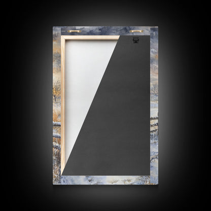 Fall Decor, Barn Amongst The Falling Leaves, Farmhouse Decor, Fall Art, Autumn Decor, Thanksgiving Seasonal Wall Art